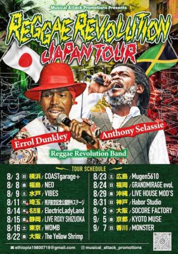 Reggae Revolution Japan Tour